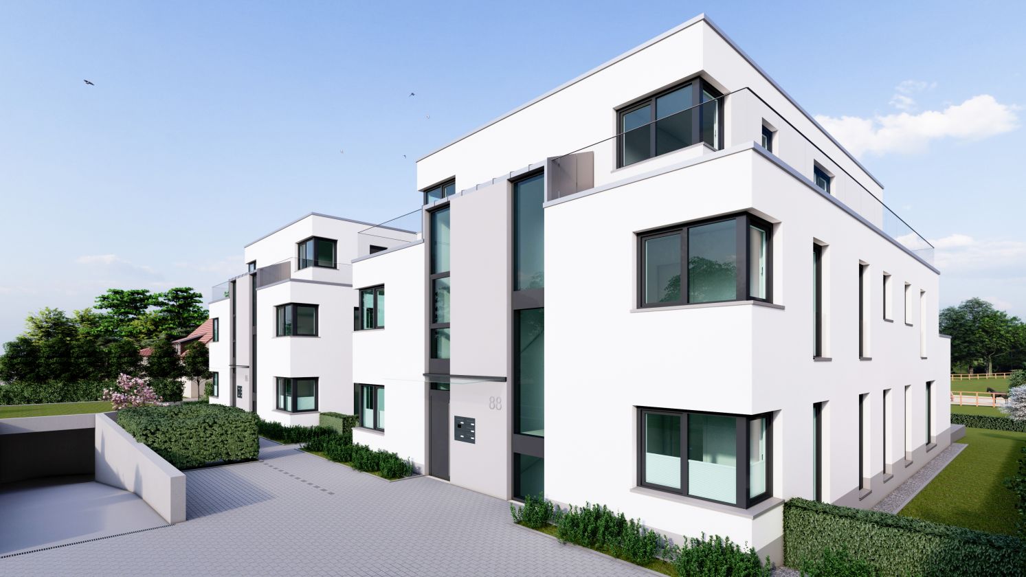 Eigentumswohnungen in Langenfeld Außenansicht 1